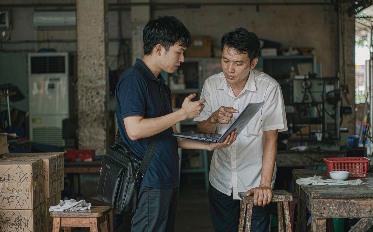 FDE 上门陪跑企业现场